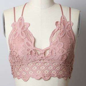 COPY - Heavenly Lace Pink Bralette
